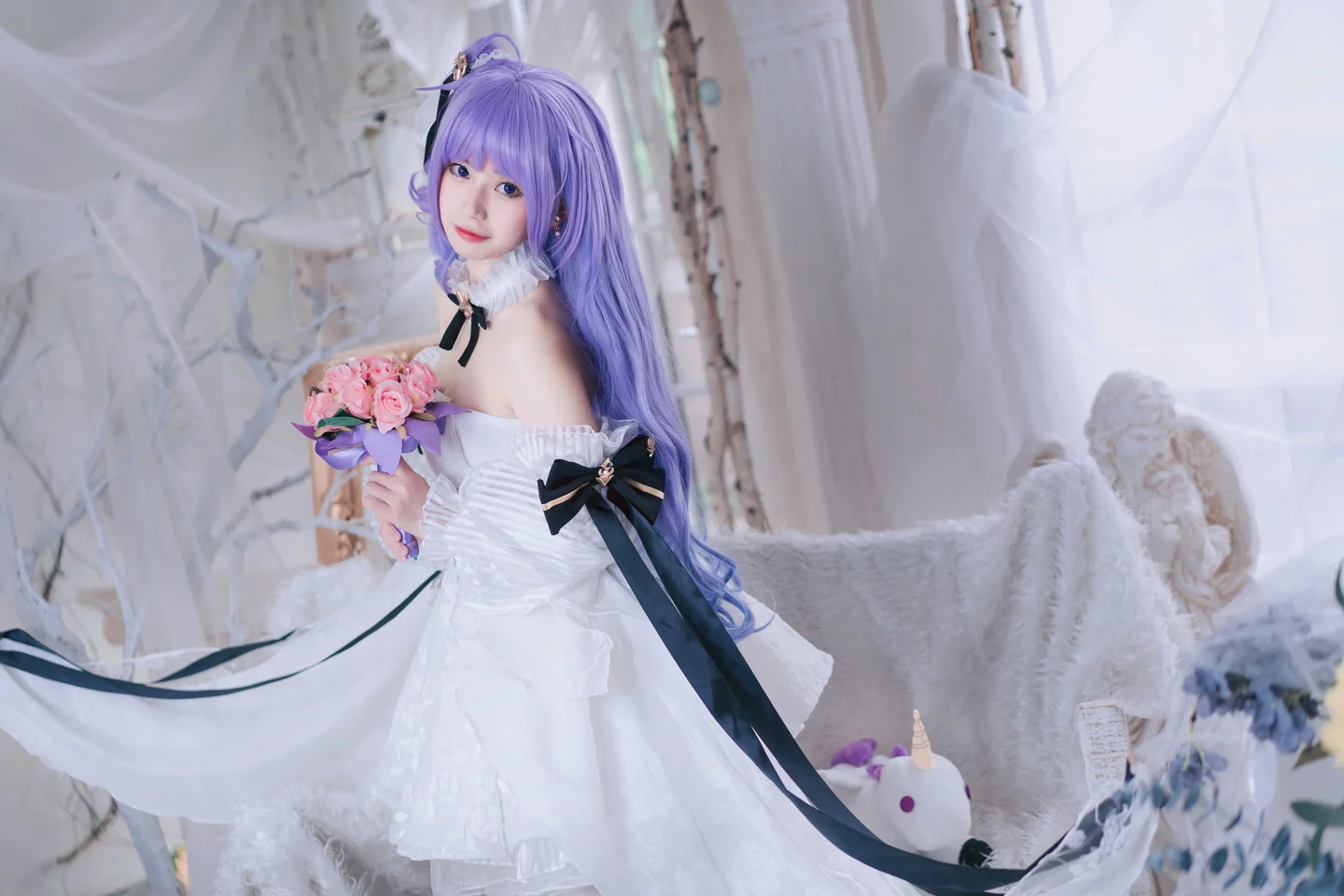 猫大人 - 碧蓝航线 独角兽 花嫁 [23P-273MB] tg@simisebaisi 【丝足阁】010.webp